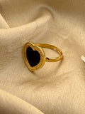 Black Heart Ring