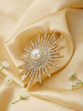 Solara Pearl Burst Brooch