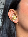 Heer Kundan Oxidised Earcuff