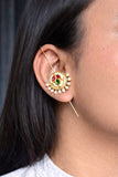 Heer Kundan Oxidised Earcuff