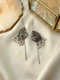 Morika Pearl Oxidised Earcuff
