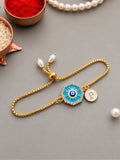 Name Initial Rakhi Bracelet