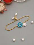 Name Initial Rakhi Bracelet
