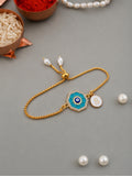 Name Initial Rakhi Bracelet