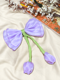 Tulip Bow Hair Clip