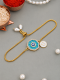 Name Initial Rakhi Bracelet