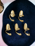 Bombshell Nail Ring Gold