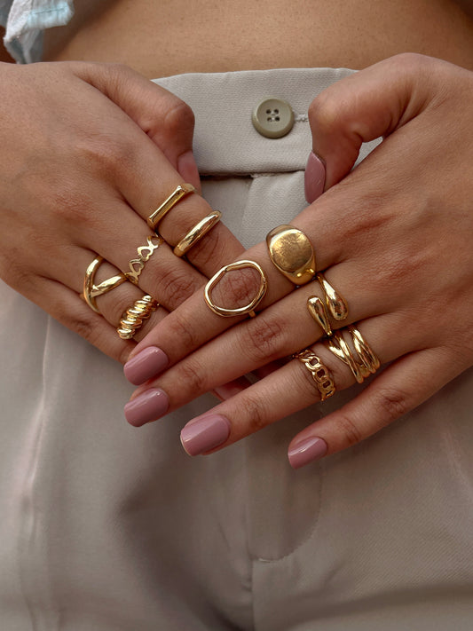 Fashion Forward Rings Stack