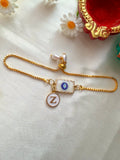 Initial Rakhi Bracelet
