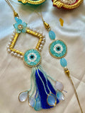 Blooming Nazar Bhaiya Bhabhi Rakhi Combo