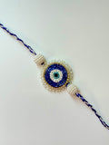 Pearl Evil Eye Rakhi