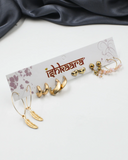 ब्लश ब्लूम इयररिंग कॉम्बो