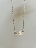 Silver Solitaire Bird Chain