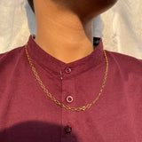 Unisex Brass Chain