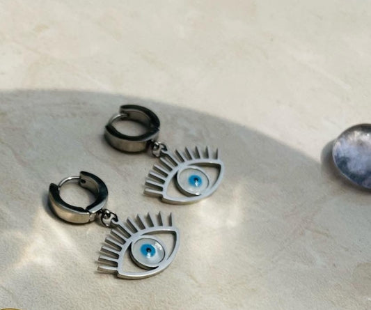 Classic Evil Eye Huggies