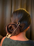 Safety Pin Hair Clip