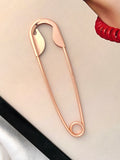 Safety Pin Hair Clip