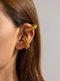 Spiral Duo Chunky Earcuff Combo