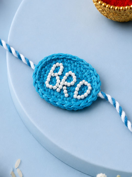Bro Code Crochet Rakhi