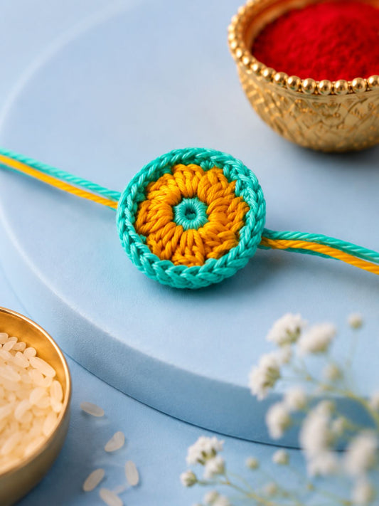 Bloom Crochet Rakhi