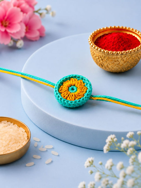 Bloom Crochet Rakhi