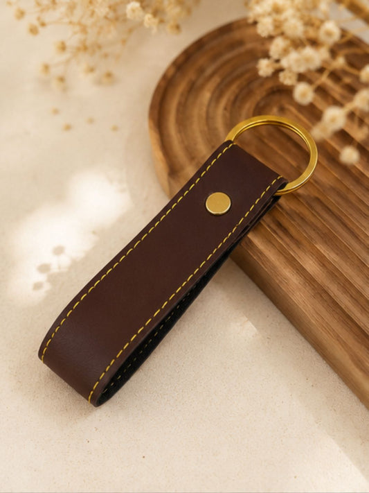 Legacy Leather Keychain