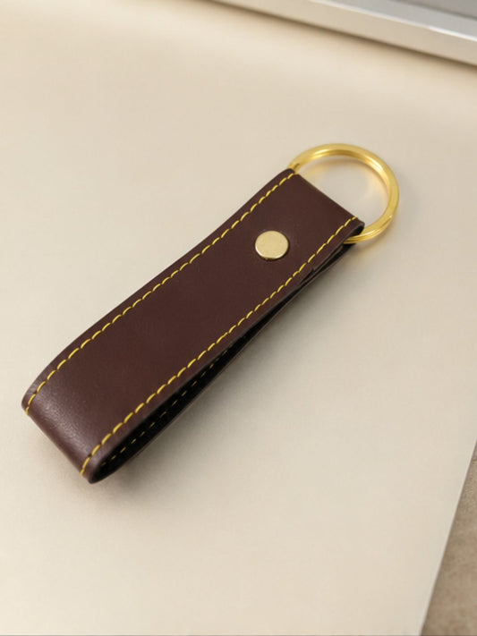 Legacy Leather Keychain