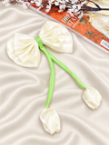 Tulip Bow Hair Clip
