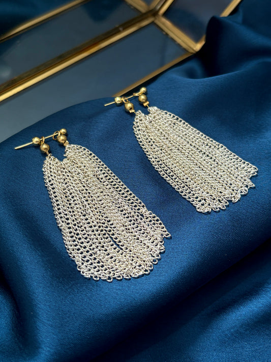 Shimmer Chain Earrings