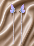 Blue Flutter Earcuff