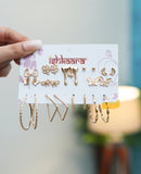 Flutter Heart Earrings Combo