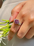 Violet Crush Ring
