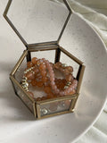 Luxe Glass Box -Hexagon