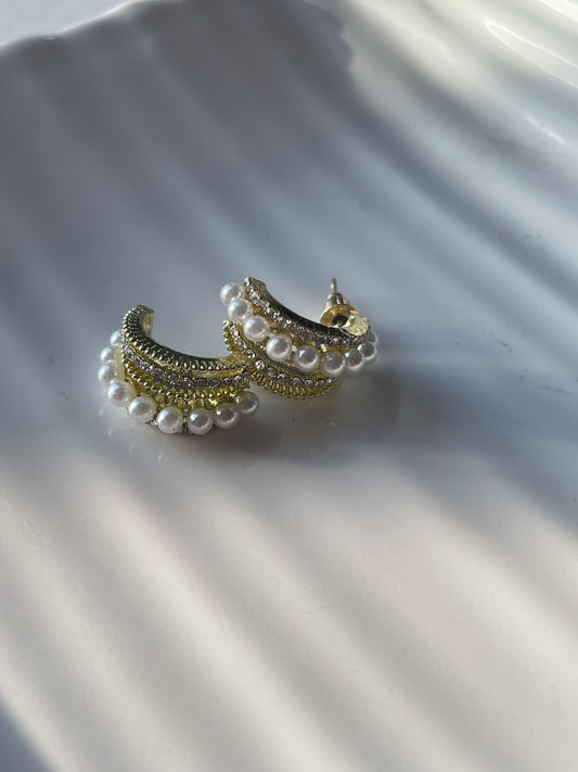 पर्ल मूनराइज़ हूप्स