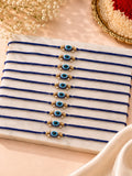 Set Of 10 Raksha Pearl Rakhi Combo