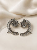 Ardhachandra Oxidised Earcuff