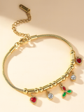 Heartleaf Charm Bracelet