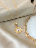 Golden Evil Eye Chain