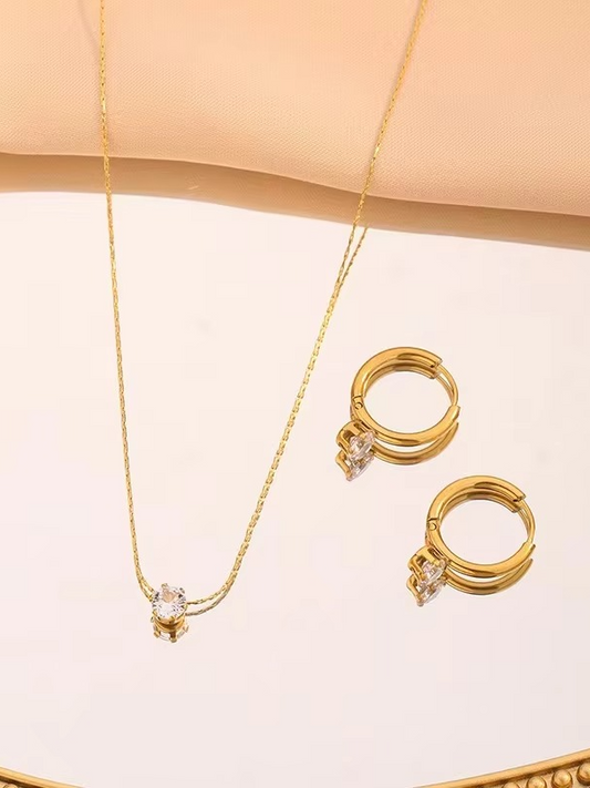 Minimalist Glam Necklace Set