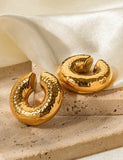 Textured Duo Chunky Earcuff Combo
