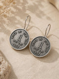 Ek Paisa Oxidised Earrings