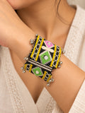 Rangrez Mirror Cuff Bracelet