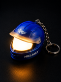 Night Rider Helmet Keychain