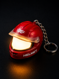 Night Rider Helmet Keychain
