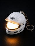 Night Rider Helmet Keychain