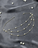 Delicate Pearl Heel Chain