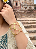 Gold Glamour Cuff Bracelet