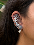 Pushp Oxidised Earcuff