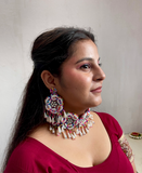 Saundarya Shell Multi Beaded Choker Set