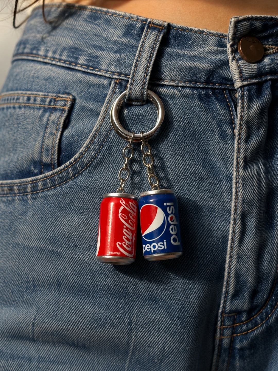 Coke X Pepsi Duo Bag Charm